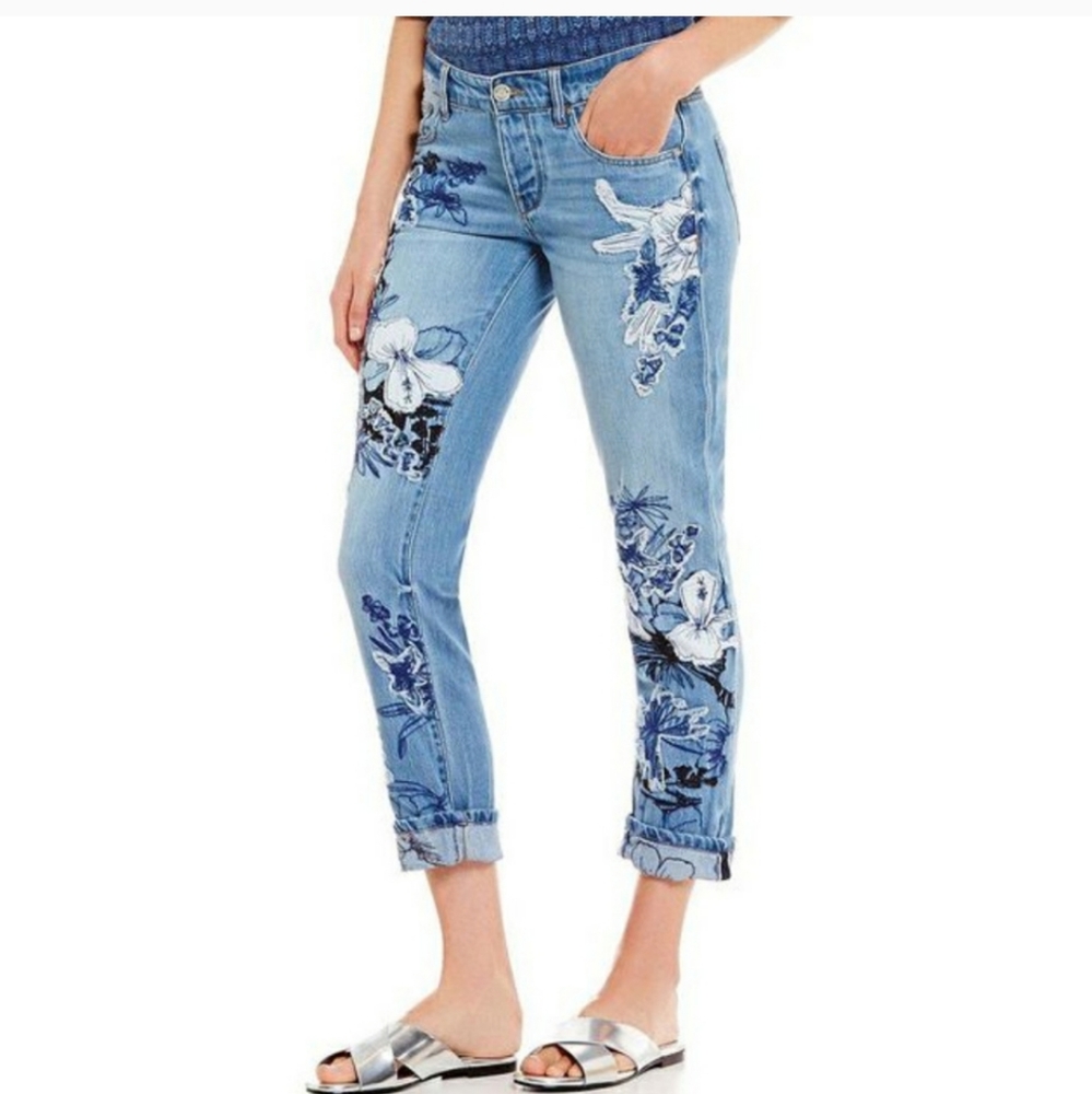 William Rast my ex's jeans 26 embroidery